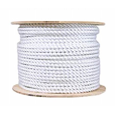 MIBRO GROUP Mibro Group 235078 0.50 in. x 250 ft. White Solid Braided Nylon Rope 235078